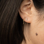 2 CT Round Halo & Pave Lab Grown Diamond Earring
