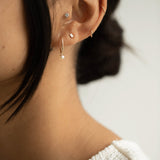 2 CT Round Halo & Pave Lab Grown Diamond Earring