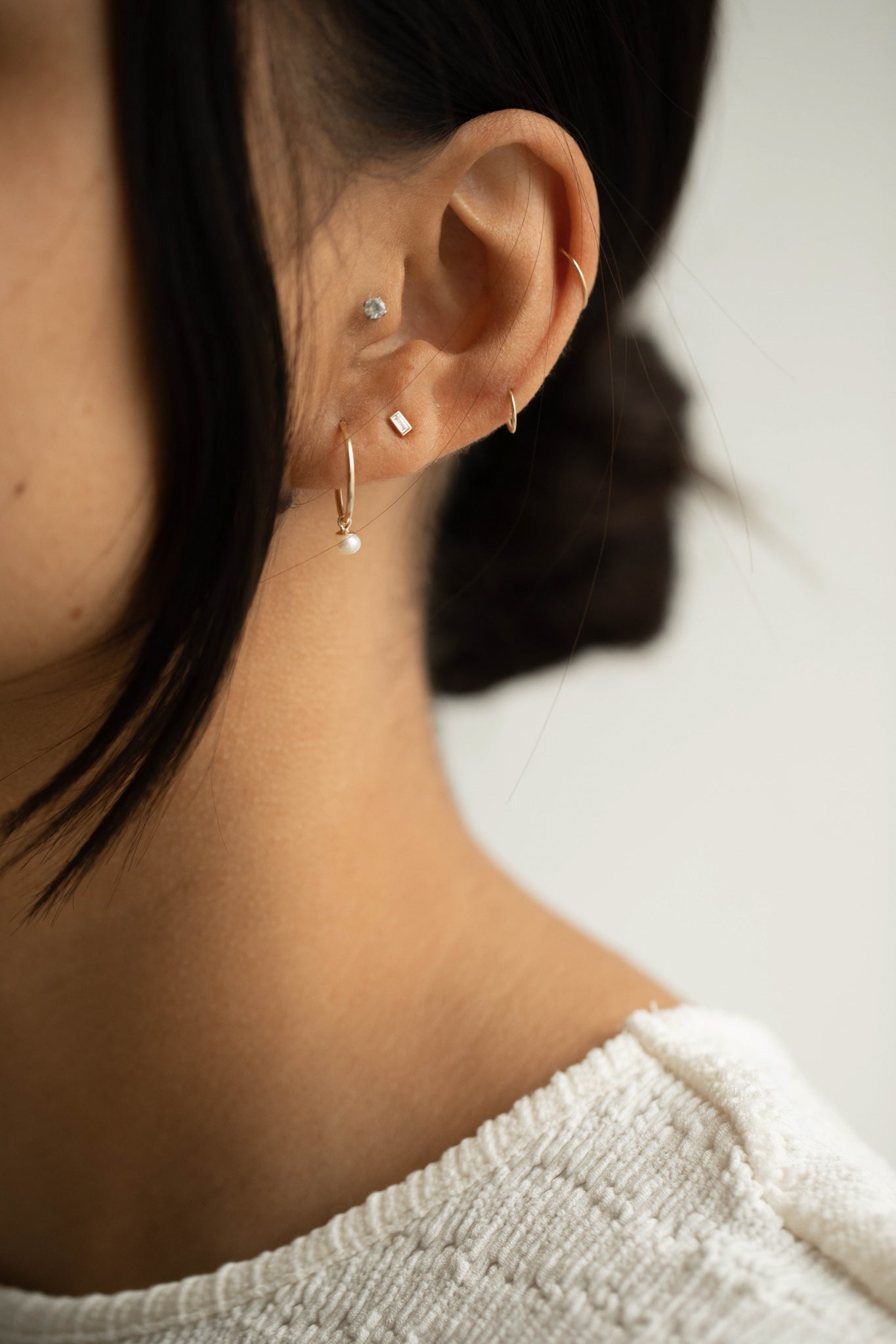 2 CT Round Halo & Pave Lab Grown Diamond Earring