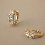 2 CT Round Halo & Pave Lab Grown Diamond Earring