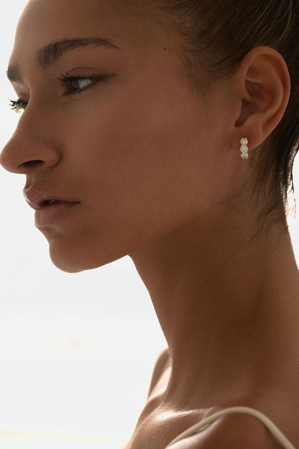 2 CT Round Halo & Pave Lab Grown Diamond Earring