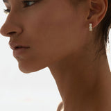 2 CT Round Halo & Pave Lab Grown Diamond Earring