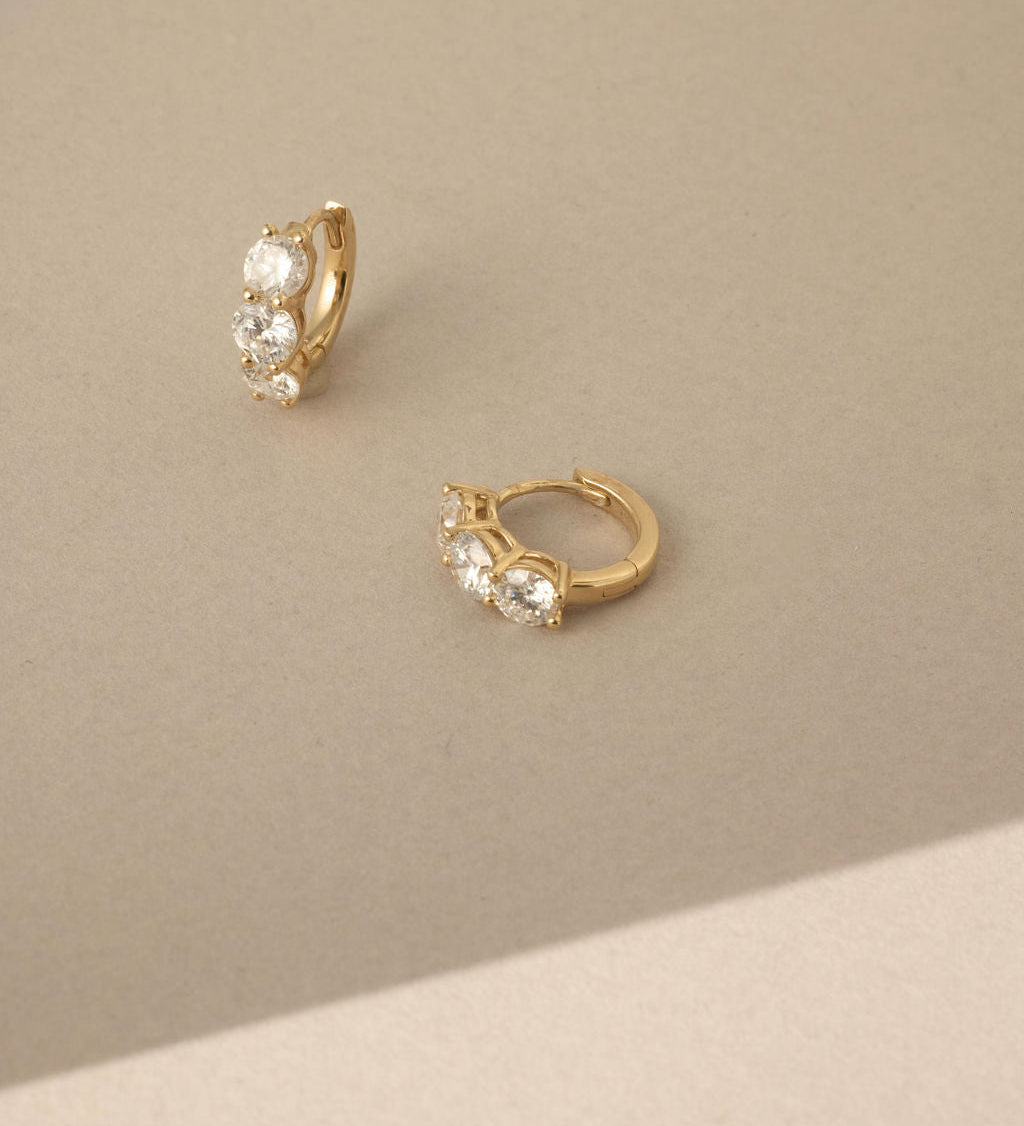 2 CT Round Halo & Pave Lab Grown Diamond Earring