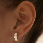 2 CT Round Halo & Pave Lab Grown Diamond Earring