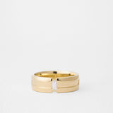2 TCW Round Halo & Pave Lab Grown Diamond Mens Wedding Band