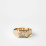 2 TCW Round Halo & Pave Lab Grown Diamond Mens Wedding Band
