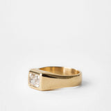 2 TCW Round Halo & Pave Lab Grown Diamond Mens Wedding Band