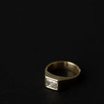 2 TCW Round Halo & Pave Lab Grown Diamond Mens Wedding Band