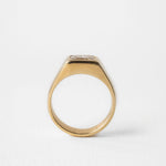 2 TCW Round Halo & Pave Lab Grown Diamond Mens Wedding Band