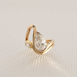 2 CT Round Halo & Pave Lab Grown Diamond Engagement Ring