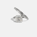 2 CT Round Halo & Pave Lab Grown Diamond Engagement Ring