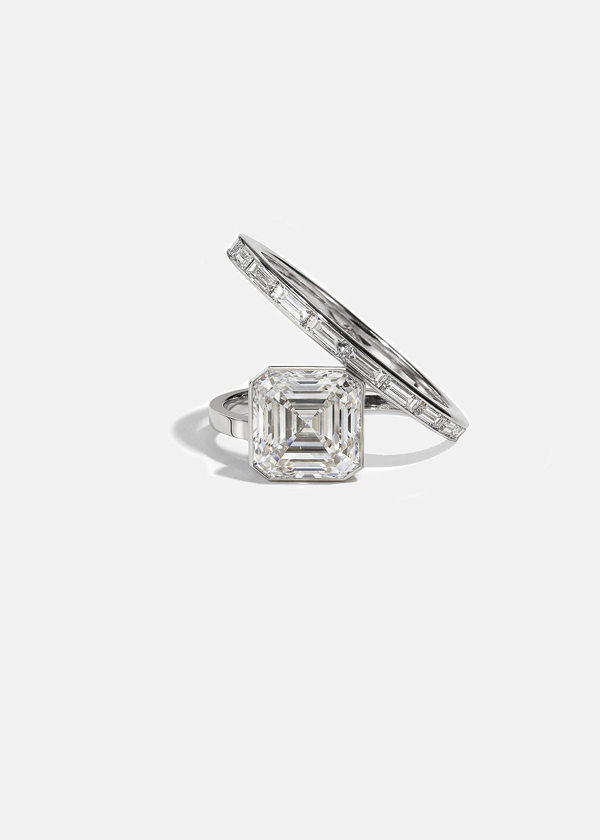 2 CT Round Halo & Pave Lab Grown Diamond Engagement Ring