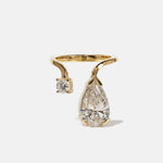 2 CT Round Halo & Pave Lab Grown Diamond Engagement Ring