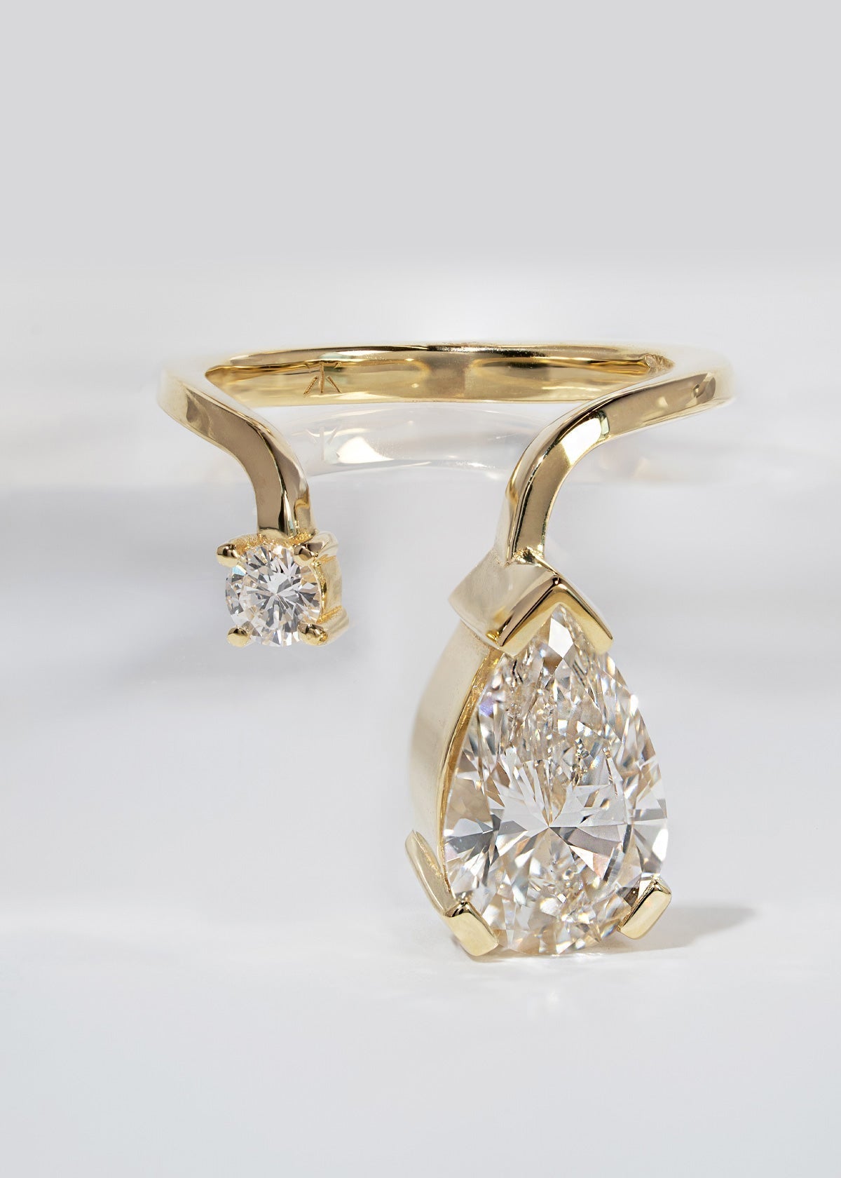 2 CT Round Halo & Pave Lab Grown Diamond Engagement Ring