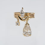2 CT Round Halo & Pave Lab Grown Diamond Engagement Ring