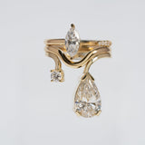 2 CT Round Halo & Pave Lab Grown Diamond Engagement Ring