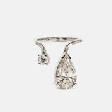 2 CT Round Halo & Pave Lab Grown Diamond Engagement Ring