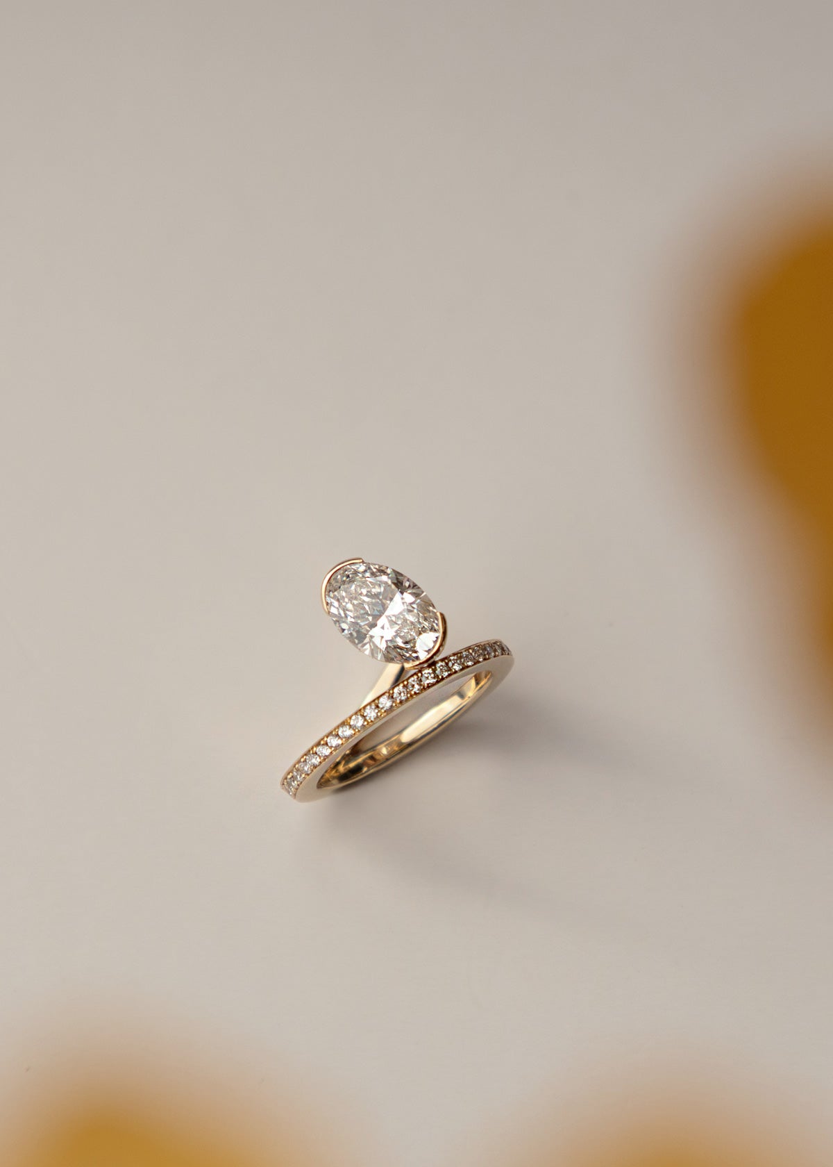 2 CT Round Halo & Pave Lab Grown Diamond Engagement Ring