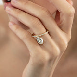 2 CT Round Halo & Pave Lab Grown Diamond Engagement Ring