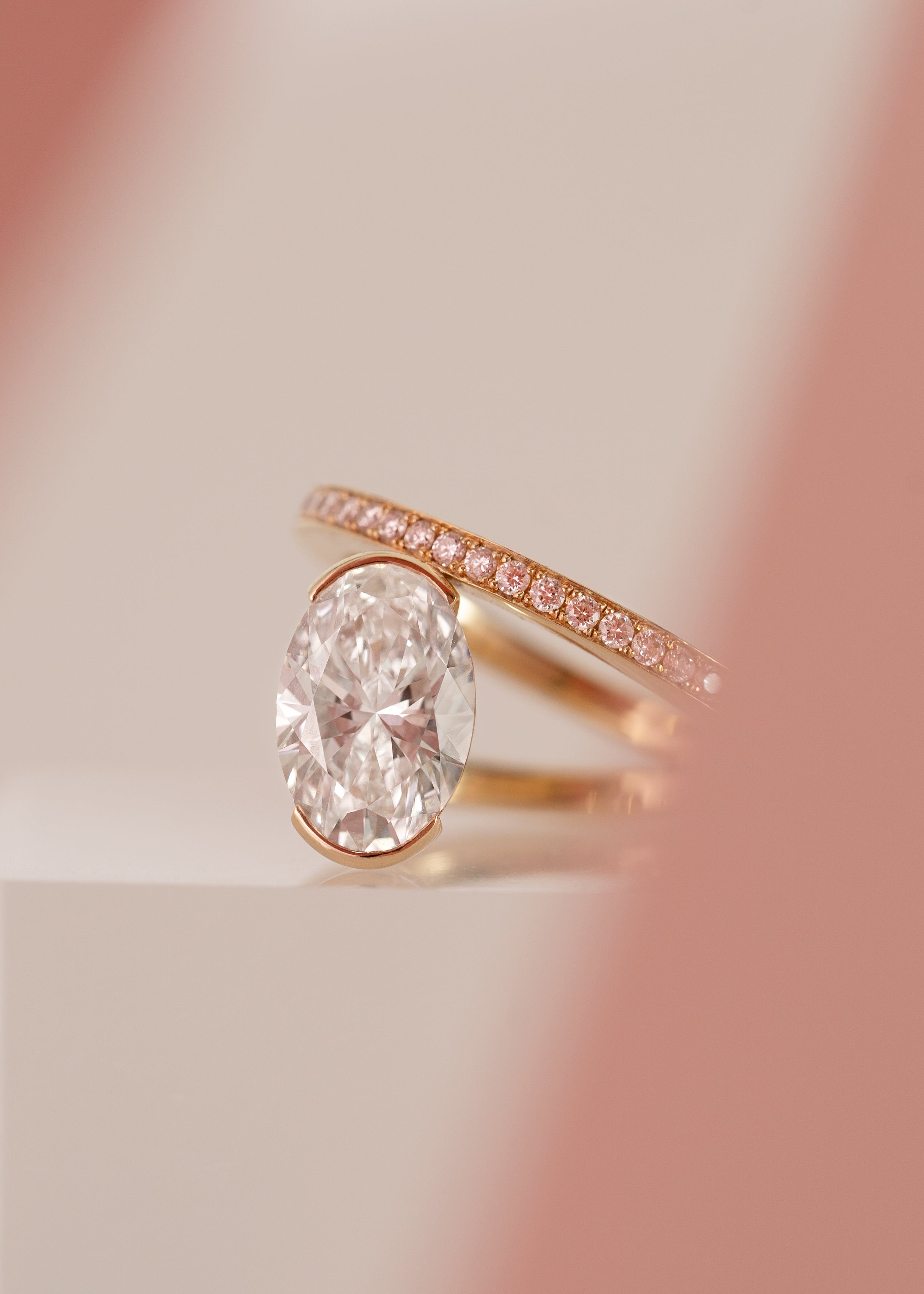 2 CT Round Halo & Pave Lab Grown Diamond Engagement Ring