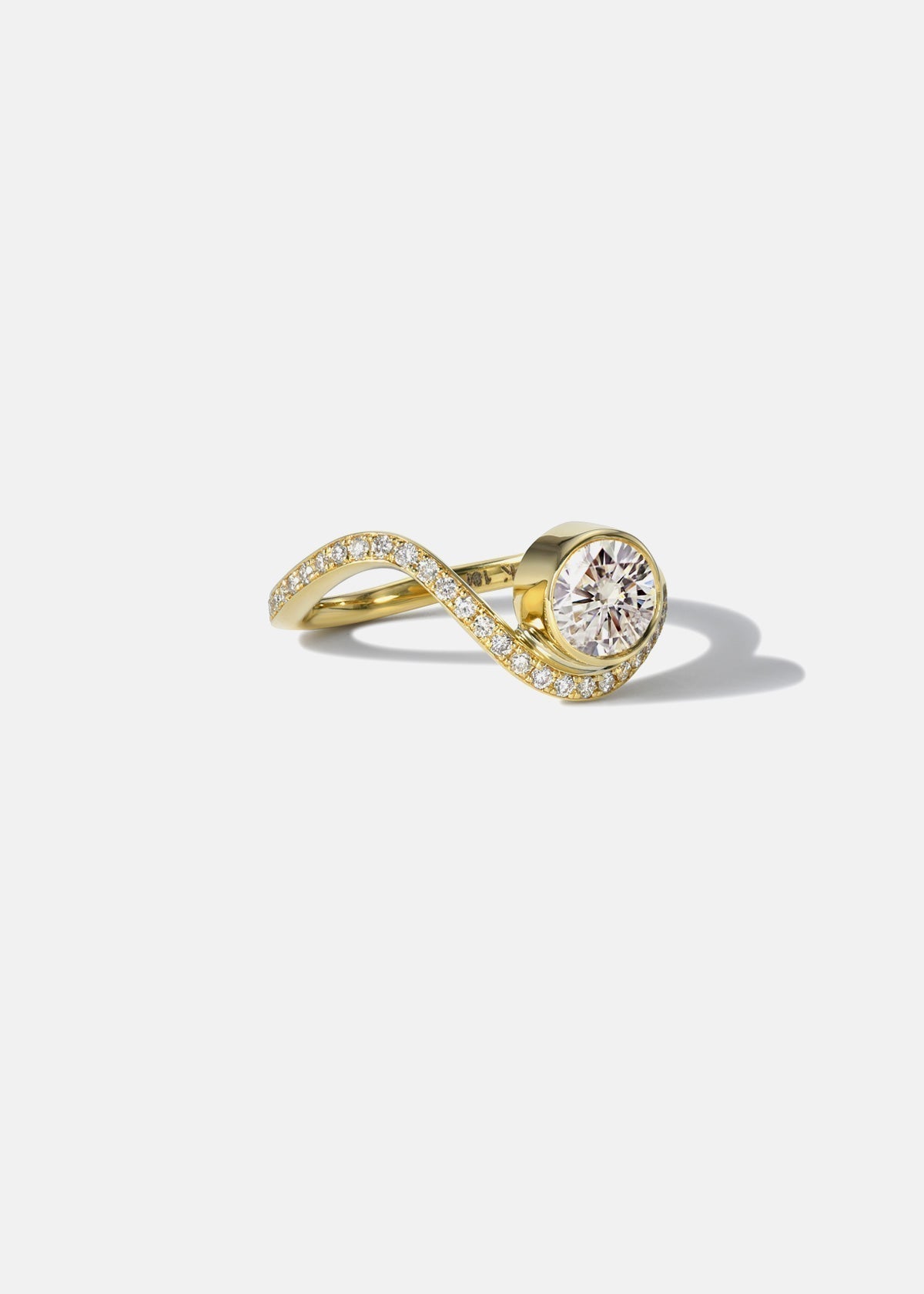 2 CT Round Halo & Pave Lab Grown Diamond Engagement Ring