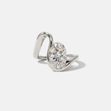 2 CT Round Halo & Pave Lab Grown Diamond Engagement Ring