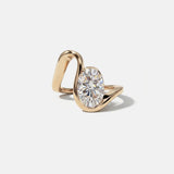 2 CT Round Halo & Pave Lab Grown Diamond Engagement Ring