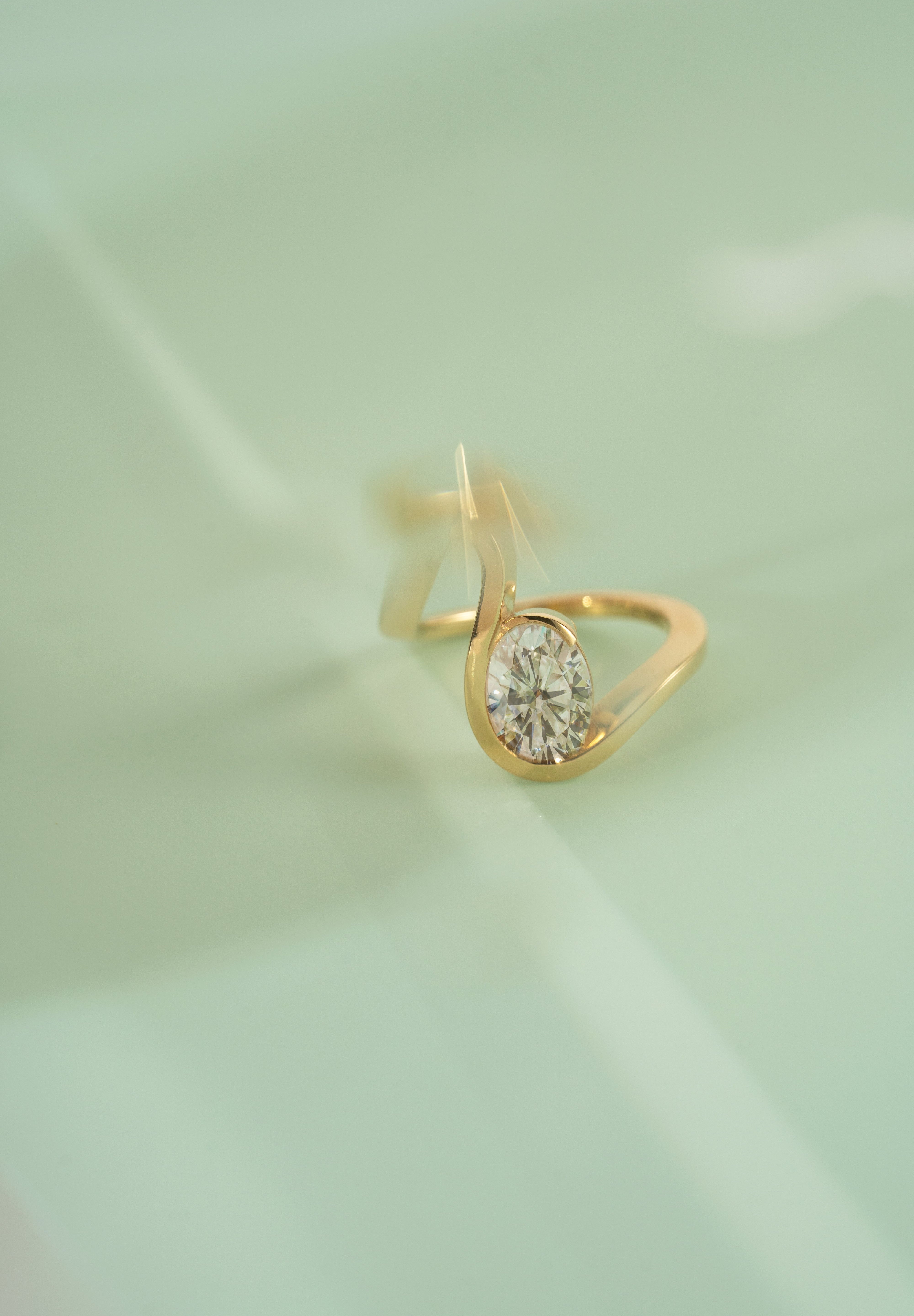 2 CT Round Halo & Pave Lab Grown Diamond Engagement Ring