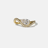 2 CT Round Halo & Pave Lab Grown Diamond Engagement Ring