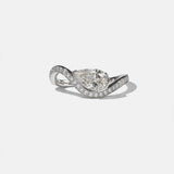 2 CT Round Halo & Pave Lab Grown Diamond Engagement Ring