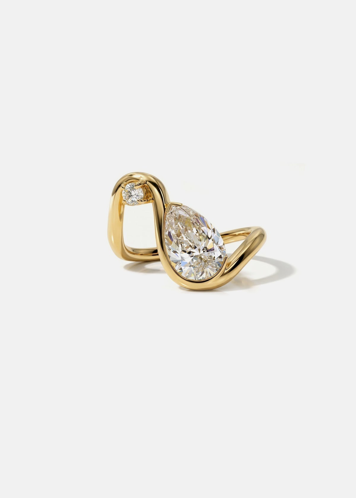 2 CT Round Halo & Pave Lab Grown Diamond Engagement Ring
