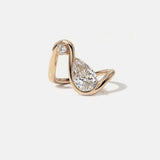 2 CT Round Halo & Pave Lab Grown Diamond Engagement Ring