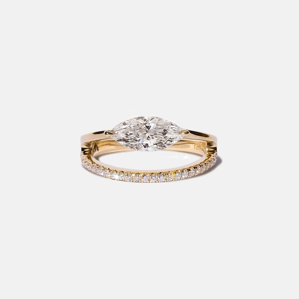 2 CT Round Halo & Pave Lab Grown Diamond Engagement Ring