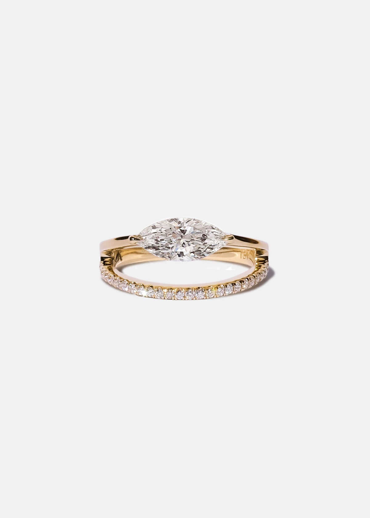 2 CT Round Halo & Pave Lab Grown Diamond Engagement Ring