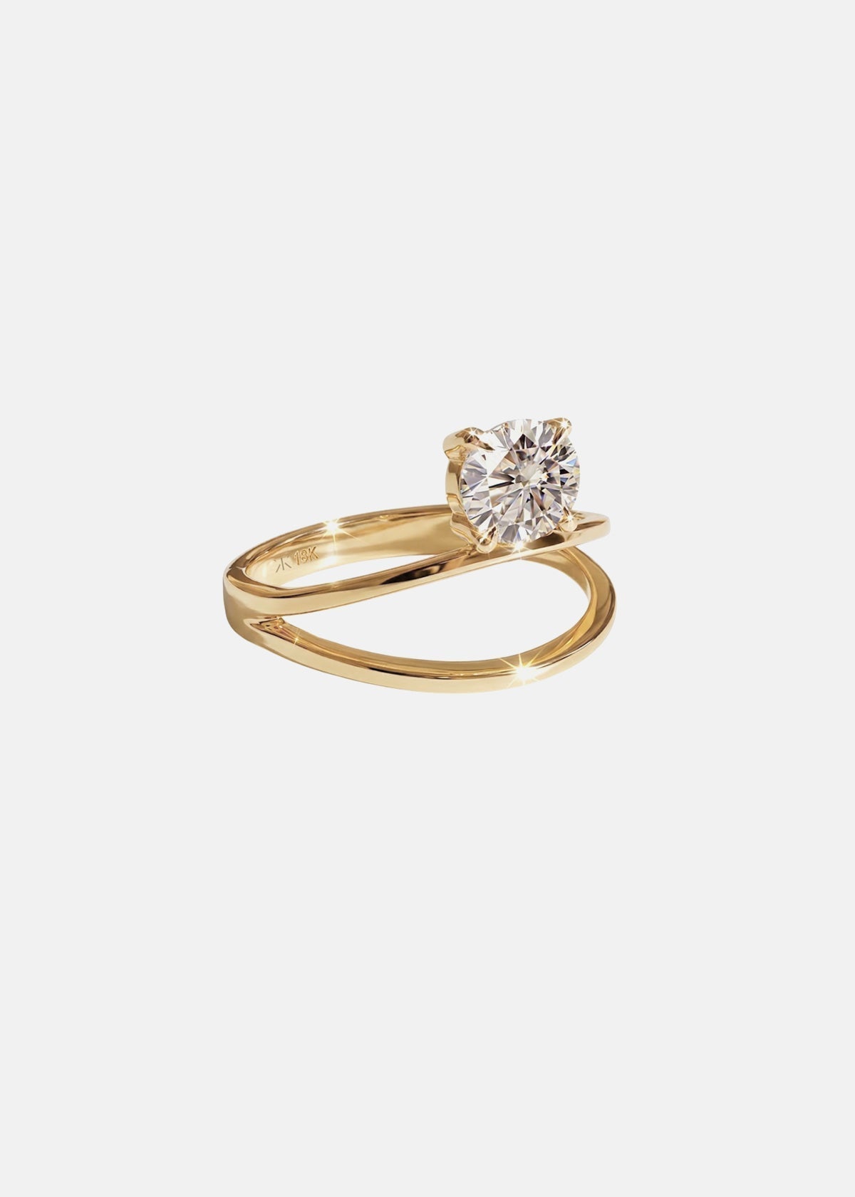 2 CT Round Halo & Pave Lab Grown Diamond Engagement Ring