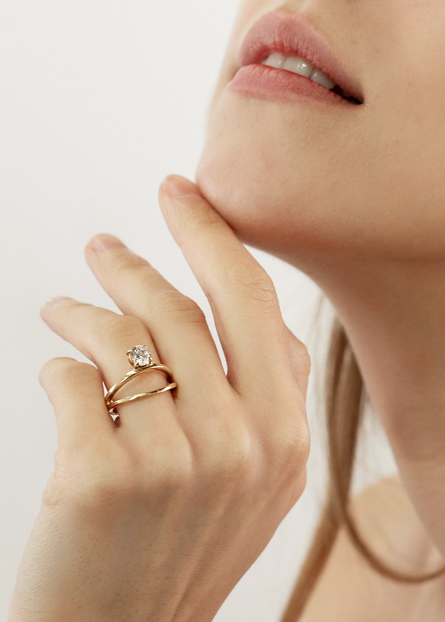 2 CT Round Halo & Pave Lab Grown Diamond Engagement Ring