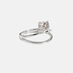 2 CT Round Halo & Pave Lab Grown Diamond Engagement Ring