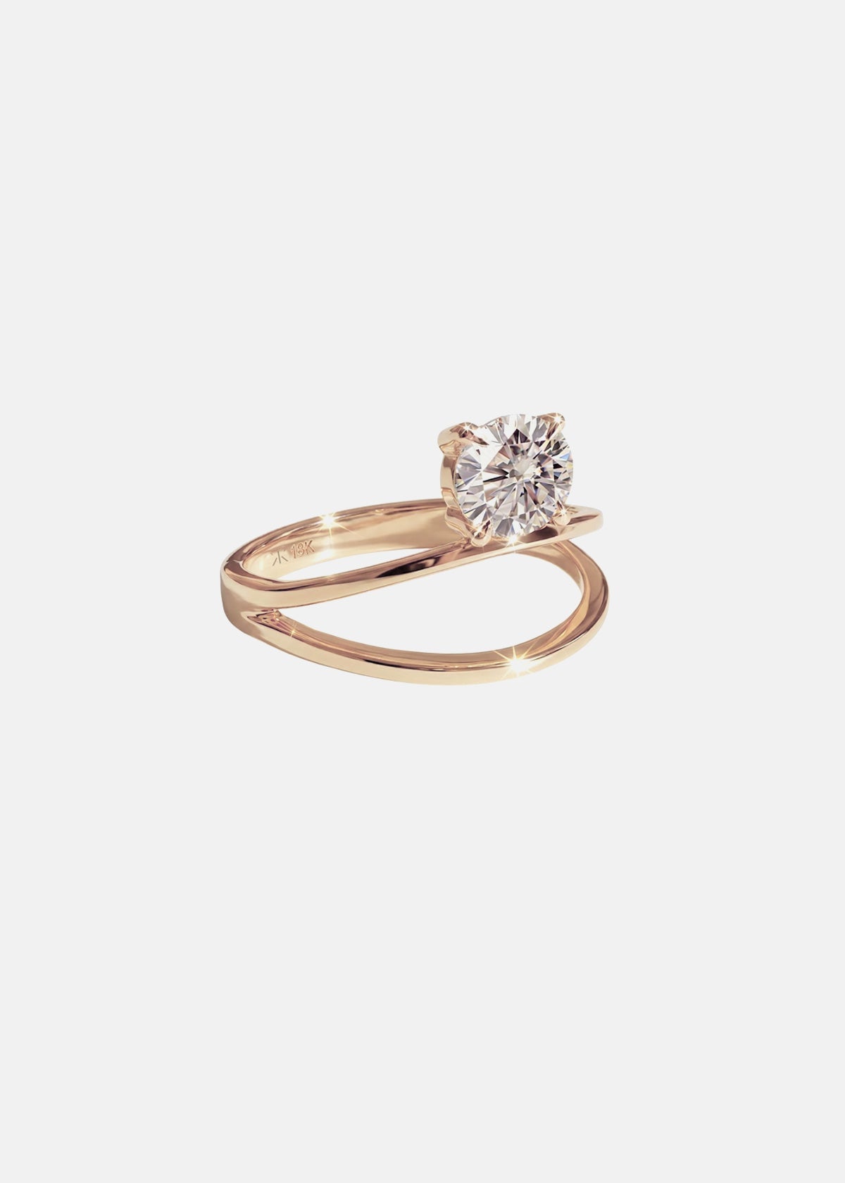 2 CT Round Halo & Pave Lab Grown Diamond Engagement Ring
