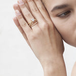 2 CT Round Halo & Pave Lab Grown Diamond Engagement Ring