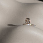 2 CT Round Halo & Pave Lab Grown Diamond Engagement Ring