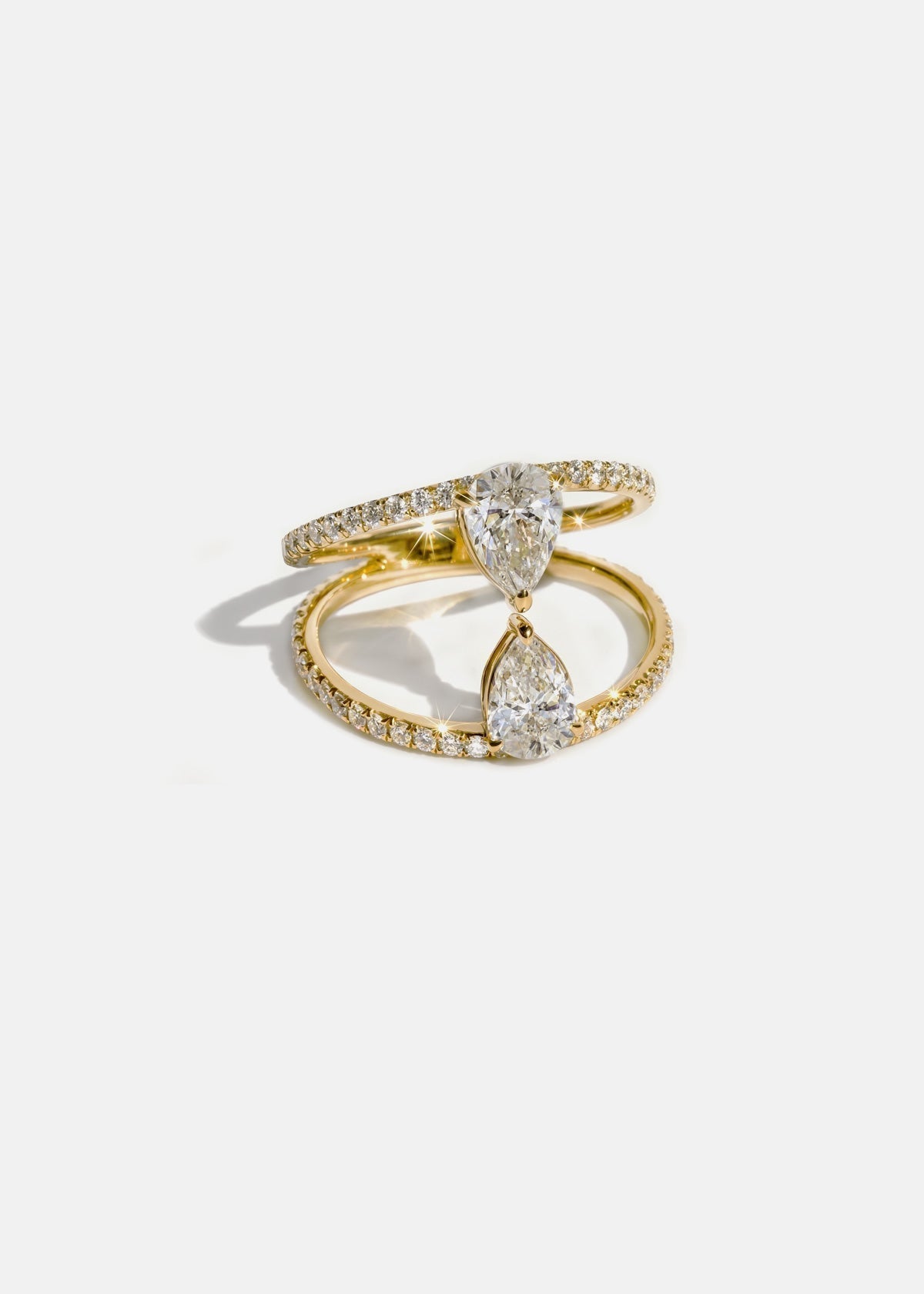 2 CT Round Halo & Pave Lab Grown Diamond Engagement Ring