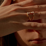 2 CT Round Halo & Pave Lab Grown Diamond Engagement Ring