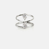 2 CT Round Halo & Pave Lab Grown Diamond Engagement Ring