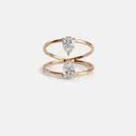 2 CT Round Halo & Pave Lab Grown Diamond Engagement Ring