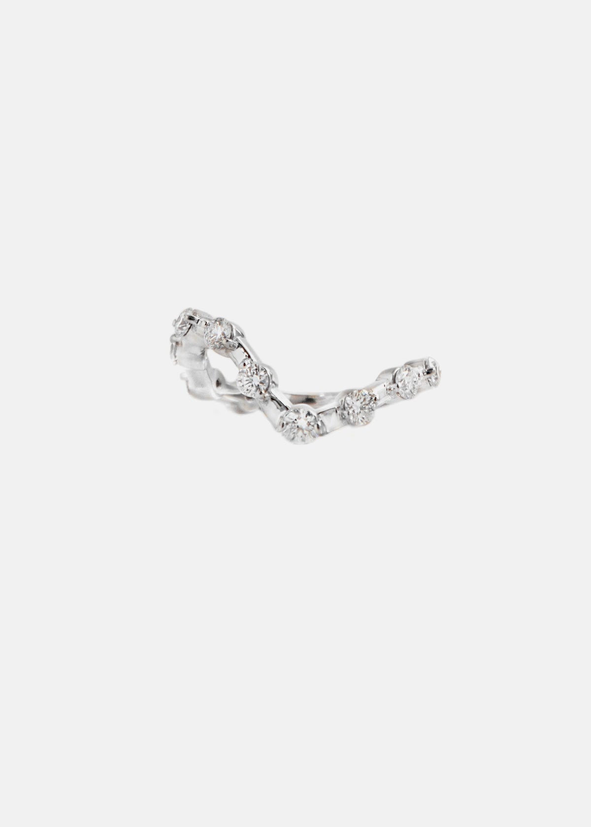 0.3 TCW Round Half Eternity Lab Grown Diamond Wedding Band