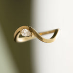 0.3 TCW Round Half Eternity Lab Grown Diamond Wedding Band