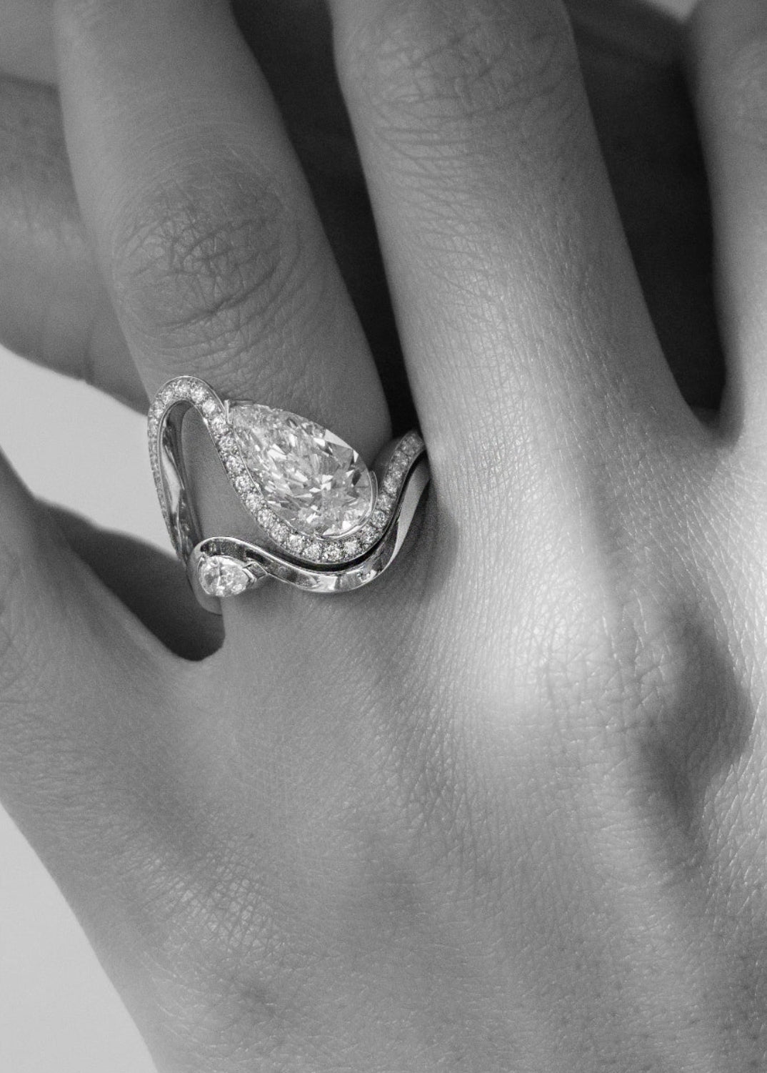 0.3 TCW Round Half Eternity Lab Grown Diamond Wedding Band