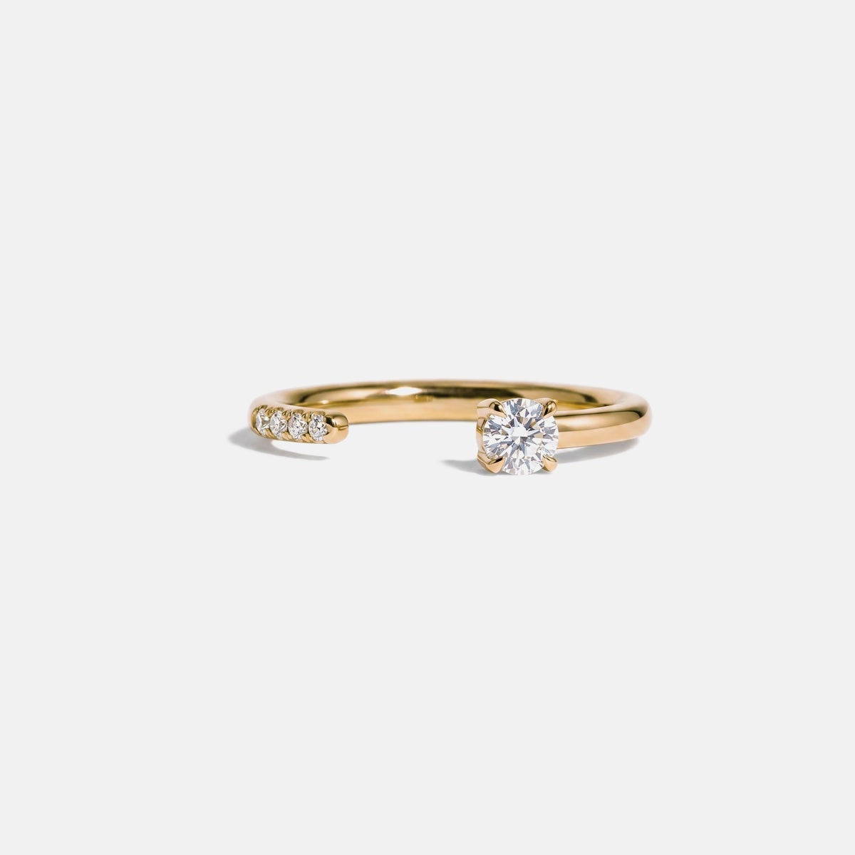 0.3 TCW Round Half Eternity Lab Grown Diamond Wedding Band