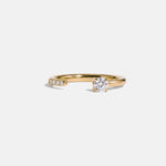 0.3 TCW Round Half Eternity Lab Grown Diamond Wedding Band