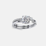 0.3 TCW Round Half Eternity Lab Grown Diamond Wedding Band